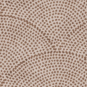 06 Serene Space- Relaxing Seigaiha Dots- Zen Arches- Abstract Boho Wallpaper- Bohemian Spa- Yoga Studio- Meditation Room- Japandi- Mocha Brown on Beige- EarthTones- Extra Large