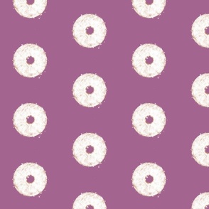 powderd donuts purple Angela Broadbent 