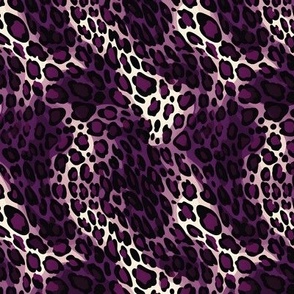 Purple Leopard Print - small