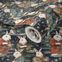 kimono bunnies on the farm