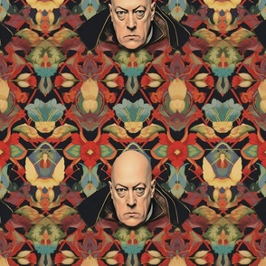 victorian portrait of aleister crowley