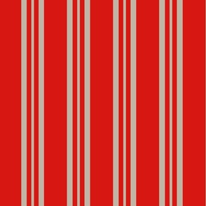 Parallel Lines: red Thick and Thin