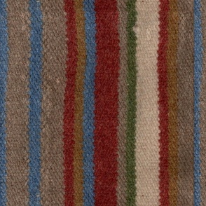 Weathered Woven Stripes, Scandinavian Style