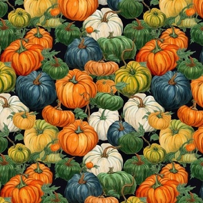 japanese pumpkins inspired by yoshitoshi