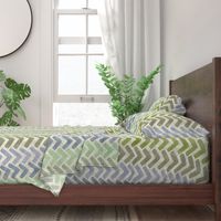 Soothing Spa Cool Tones Herringbone