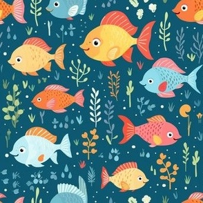Cute fish patterns