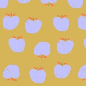 hand drawn apple - bright MEDIUM 