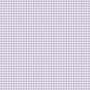 1/4 inch Small Lavender gingham check - Digital Lavender  purple rose cottagecore country plaid - perfect for wallpaper bedding tablecloth - vichy check