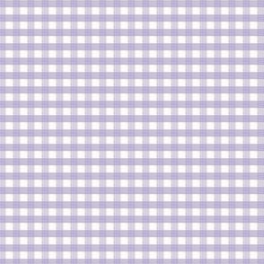 1/6 inch Extra Small Lavender gingham check - Digital Lavender  purple rose cottagecore country plaid - perfect for wallpaper bedding tablecloth - vichy check