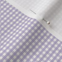 1/8 inch Tiny (xxs) Lavender gingham check - Digital Lavender  purple rose cottagecore country plaid - perfect for wallpaper bedding tablecloth - vichy check