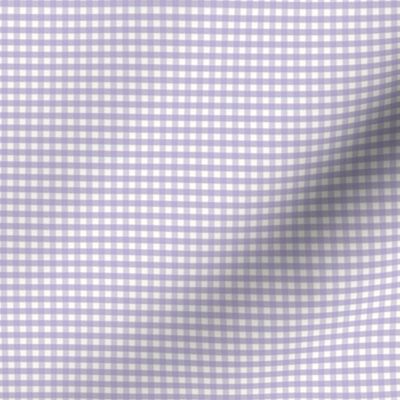 1/8 inch Tiny (xxs) Lavender gingham check - Digital Lavender  purple rose cottagecore country plaid - perfect for wallpaper bedding tablecloth - vichy check