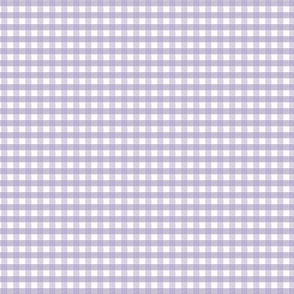 1/8 inch Tiny (xxs) Lavender gingham check - Digital Lavender  purple rose cottagecore country plaid - perfect for wallpaper bedding tablecloth - vichy check