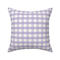 3/4 inch Medium Lavender gingham check - Digital Lavender  purple rose cottagecore country plaid - perfect for wallpaper bedding tablecloth - vichy check