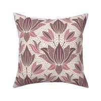 Calming lotus in pink medium