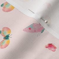 Whimsical Watercolor Butterfly Wingdance