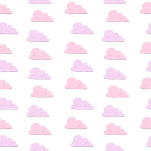 Pink Clouds Pattern