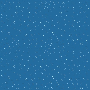 Irregular Polka Dots in  blue