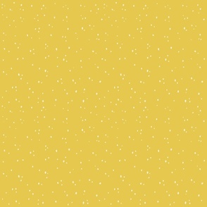 Irregular Polka Dots in Yellow