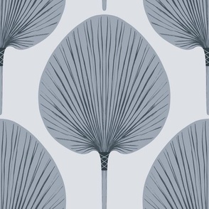 Palm leaf - Gray