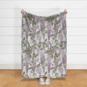 Wisteria pink gray japanese J