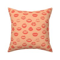 Papaya Lipstick Kisses on Peach Fuzz, 2024 COTY