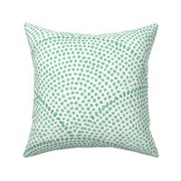 43 Serene Space- Relaxing Seigaiha Dots- Zen Arches- Abstract Boho Wallpaper- Bohemian Spa- Yoga Studio- Meditation Room- Japandi- Jade Green on White- Bright Pastel Mint Green- Large