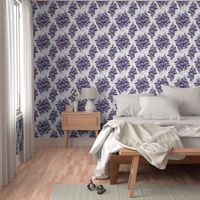 STRANGE FLYING ISLAND TOILE - purple