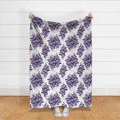 STRANGE FLYING ISLAND TOILE - purple