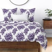 STRANGE FLYING ISLAND TOILE - purple