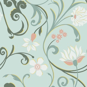 Ornamental Fabric, Wallpaper and Home Decor