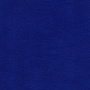 Ultramarine / almost navy blue with fine linen texture - solid color with texture