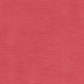 red / broken Fiesta with fine linen texture - solid color with texture