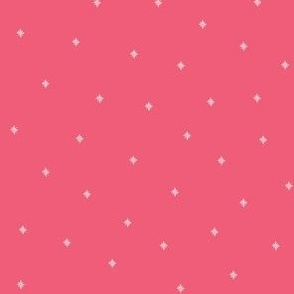 S-FLUTTERFLY_10B--floral-flower-star-polka dot-pink-cream-blender-cute-scattered--Meadowlands Coll