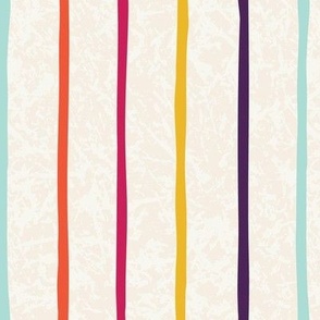 M-FLORAL PATH-8A--pink-yellow-blue-stripes-striped-candy stripes, textured-wallpaper-home decor