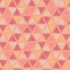 S_HEXAGONIA_9B--hexagon-polygon-geometric-peach-yellow-berry-pink--honeycomb-triangles-trapezoid-shapes