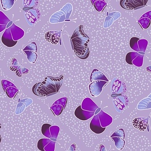 Purple Butterfly Whispers