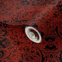 super sized paisley damask