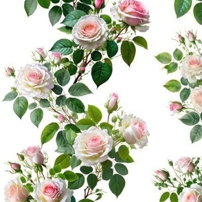 roses pink vertical vine