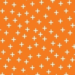 Cross Pattern Orange