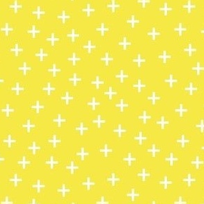 Cross Pattern Yellow