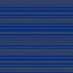 12x12 rough horizontal stripes randomly spaced lines- gray on royal blue