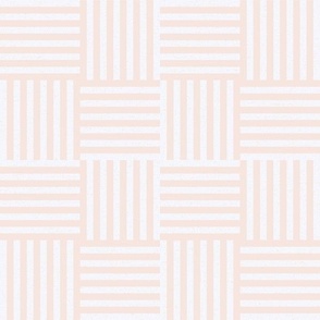 Pale Peach Weave Design