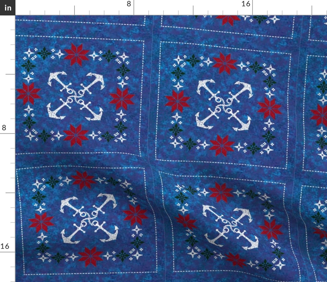 ANCHOR QUILT SQUARE