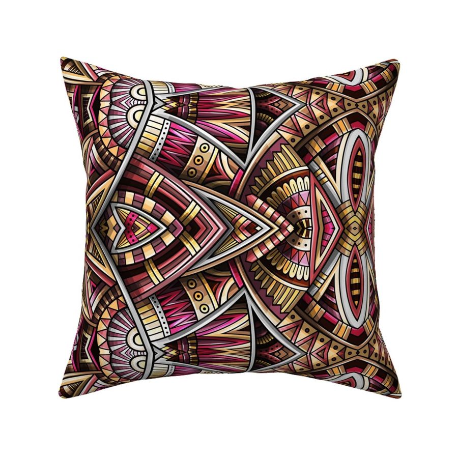 Ethnic colorful ornament 17