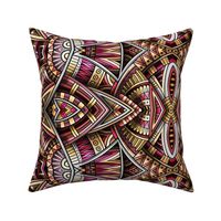 Ethnic colorful ornament 17