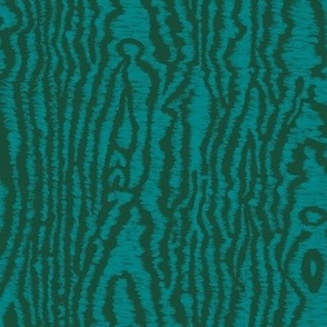 Moire Texture (Large) - Ultra-Steady  Forest Green and Teal   (TBS101A)