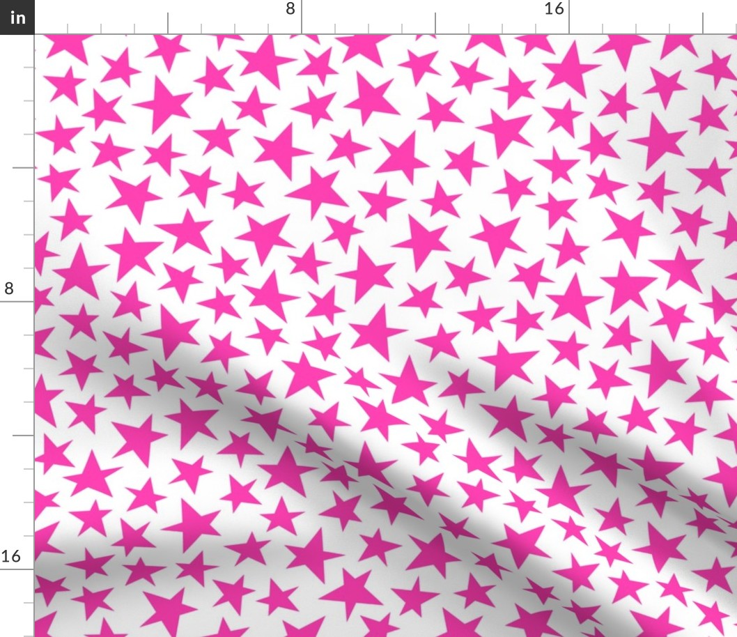 Hot Pink Stars