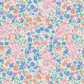 Luaral Ditsy Floral Spring Pastels SMALL