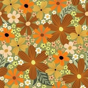 seventies floral