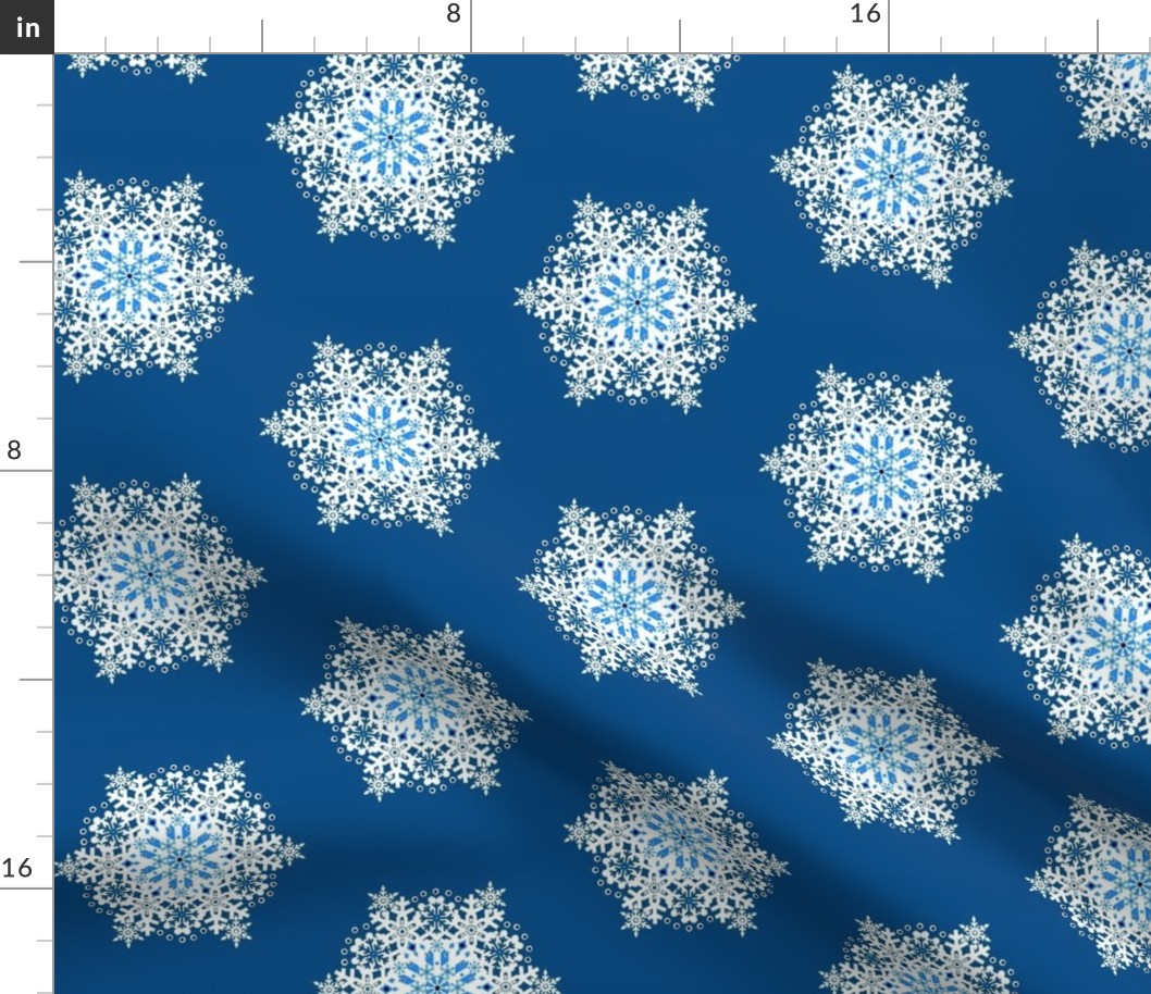 A Wish Upon a Snowflake  blue